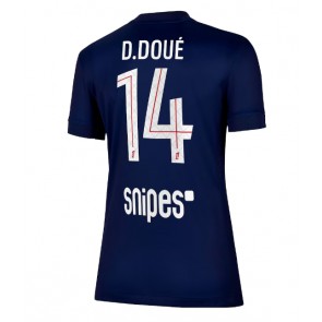 Paris Saint-Germain Desire Doue #14 Hemmatröja Kvinnor 2025-26 Kortärmad